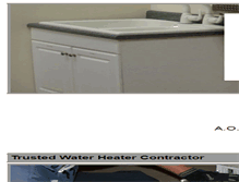 Tablet Screenshot of factorywaterheaterrepair.com